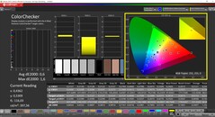 CalMAN ColorChecker calibrated