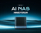 Minisforum's N5 Pro, pictured, looks exactly the same as the cheaper N5. (Image source: Minisforum - edited)