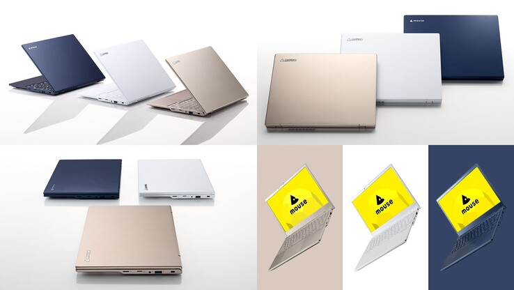 The Mouse X2 laptop can be configured with one of three colorways