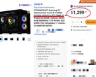 RTX 5060 Ti gaming PCs have leaked via Newegg and Best Buy. (Image source: Newegg)