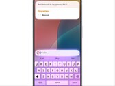Siri with Apple Intelligence responding to a grocery list request. (Image source: Apple)