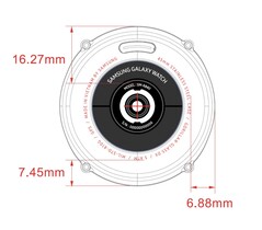 Samsung Galaxy Watch R840. (Image source: FCC via DroidLife)