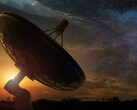 An illustrative image showing a telescope pointed at the night sky. (Image source: Shutterstock / paulista)