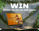 The Acer Predator Helios Neo 16S AI Indiana Jones Edition. (Image source: Acer)