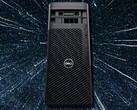 Budding galactic despots can enjoy Threadripper PRO power in the new Dell Precision 7865 Tower. (Image source: Dell & Unsplash - edited)