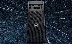Budding galactic despots can enjoy Threadripper PRO power in the new Dell Precision 7865 Tower. (Image source: Dell & Unsplash - edited)