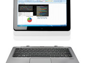 Elite x2 1011 G1's detachable keyboard dock houses several ports and an additional battery.