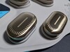 Etched titanium pads