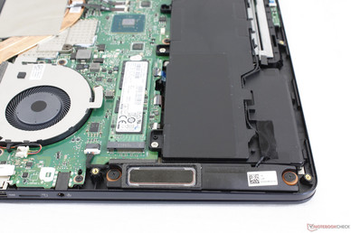Speakers are now bottom-facing Speakers are now bottom-facing