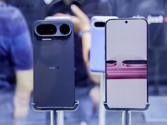 The Nubia NaviX Ultra smartphone was on display at WAIC 2026.
