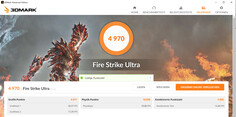 Fire Strike Ultra (maximum CPU/GPU performance)
