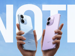 The Redmi Note 17 Pro starts at about $235 in China. Pictured: two color options of the mid-range phone.