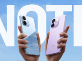 The Redmi Note 17 Pro starts at about $235 in China. Pictured: two color options of the mid-range phone.
