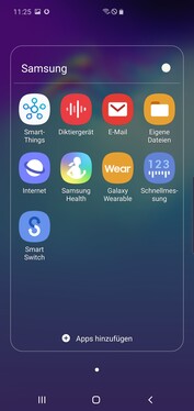 Preinstalled Samsung apps