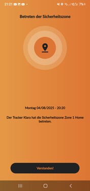 ... and re-entering safe zones