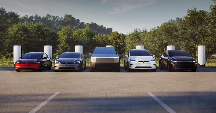 5 Tesla models currently in production (Image source: Tesla)