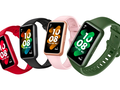 The Huawei Band 7 in its four launch colours. (Image source: Roland Quandt & WinFuture)