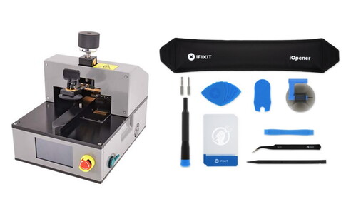 One of these costs US$256.35 and might give the delivery driver an RSI, and the other costs US$19.99 and can be flung at your doorway like any other mail. (Image source: Apple, iFixit)