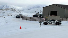 Cybertruck winter testing in New Zealand (image: Talor Griffin/FB)