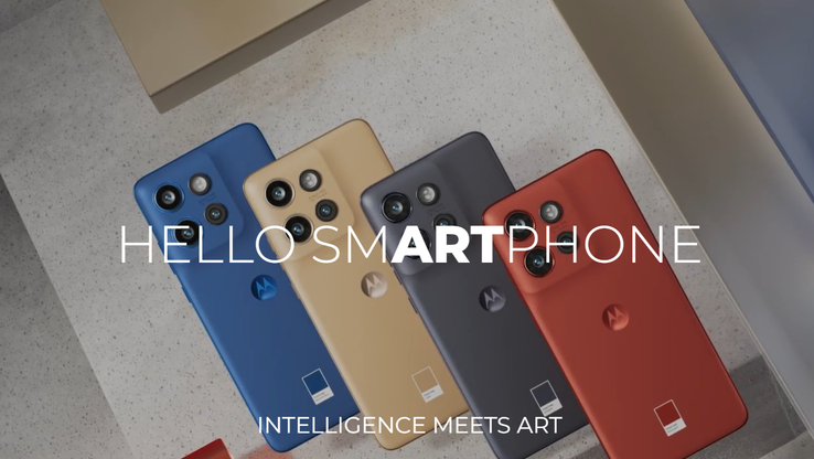 The Edge 50 Neo in all 4 colors. (Source: Motorola IN)