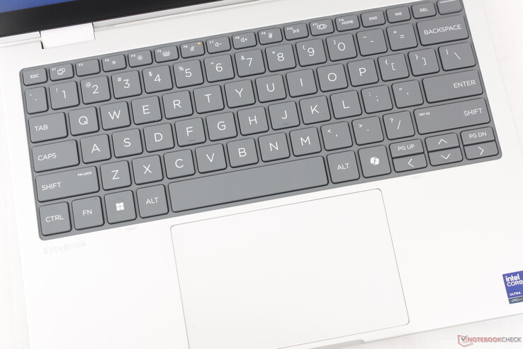 Keyboard and clickpad are both larger than the previous generation model