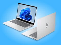 The new OmniBook 7 in one of its three launch colours.