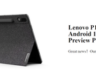 Lenovo announces a new Tab P12 Pro initiative. (Source: Lenovo)