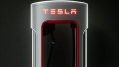 'Magic Dock' Supercharger with CCS adapter (image: Tesla)