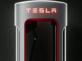 'Magic Dock' Supercharger with CCS adapter (image: Tesla)