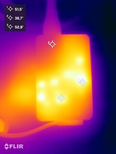 Power supply unit during the stress test