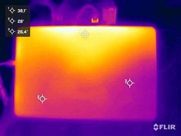 Surface temperatures stress test (front)