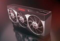 AMD Radeon RX 6000 series render, Radeon RX 6800 benchmarks leak online (Source: Wccftech)