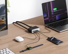 The Anker 7-in-1 USB-C Charging Station (100W) is powered via AC. (Image source: Anker)