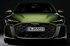 Electrified powerhouse: The new Audi RS 5 PHEV combines a V6 biturbo engine with electric power to deliver a total system output of 639 hp, with prices starting at roughly $115,000