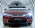 A BYD Da Han has rolled off the production line in China, marking the 10 millionth vehicle produced in the Dynasty series