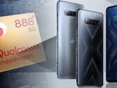 The Black Shark 5 has been spotted in connection with a Snapdragon 888+ processor. (Image source: GSMArena/Black Shark (Black Shark 4 pictured) - edited)