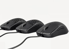 Three endgame gear gaming mice with ultra-lightweight 3D printed shells