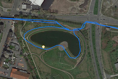 GPS test: Garmin Edge 500 - Cycling around a lake