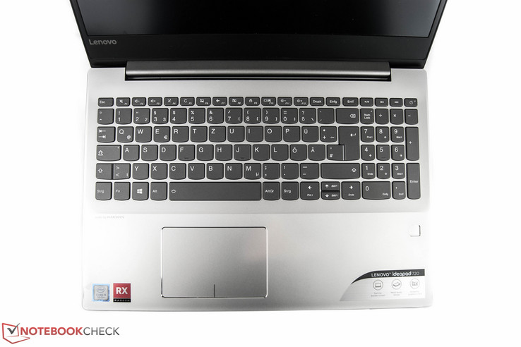 IdeaPad 720 keyboard deck