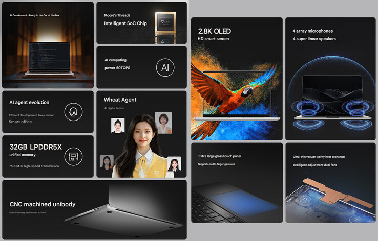 Key highlights of the laptop