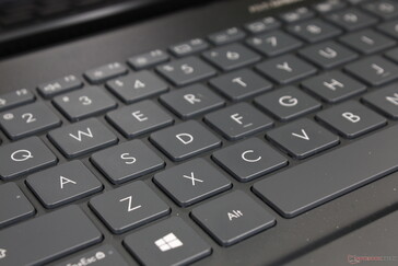 Typing on the Zenbook doesn't feel all that different from typing on a Vivobook