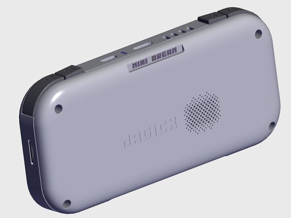The MagicX Mini Dream AP has a cooling fan with an inlet vent at the back.
