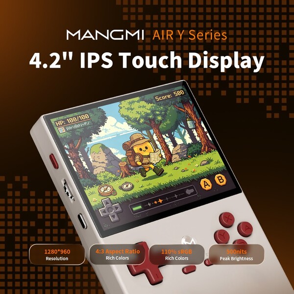 The Mangmi Air Y and Mangmi Air Y Pro have the same display.