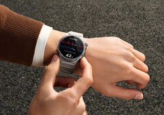 The Oppo Watch X3 has a robust titanium case.