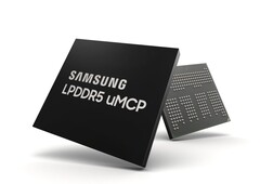 The uMCP chips combine LPDDR5 RAM with UFS 3.1 storage. (Image Source: Samsung)