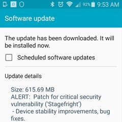 Sprint Galaxy Note 4 gets Android 5.1.1 Lollipop update with Stagefright fix