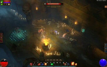 Pictured: A gameplay screenshot from Torchlight II.