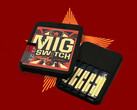 The MIG Switch flash cart uses a MicroSD card for ROM storage. (Image source: Mig-Switch)