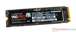 Samsung 980 Pro with a 2 TB capacity