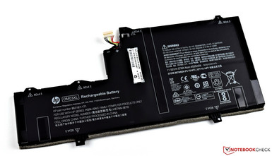 Battery once removed